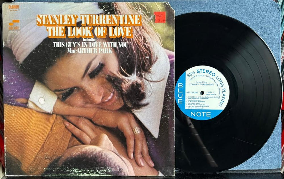 STANLEY TURRENTINE THE LOOK OF LOVE~NM- 1968 BLUE NOTE LP~VAN GELDER~SOUL-JAZZ