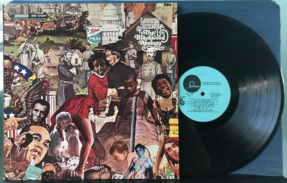 BLACKWOOD APOLOGY HOUSE OF LEATHER~ORIG 1969 FONTANA LP~PSYCH~ACID~PROG ROCK 