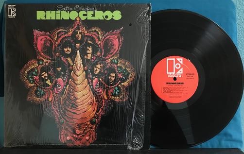 RHINOCEROS SATIN CHICKENS~VG++ 1969 ELEKTRA LP~1st PRESS~SHRINK~HARD HEAVY PSYCH