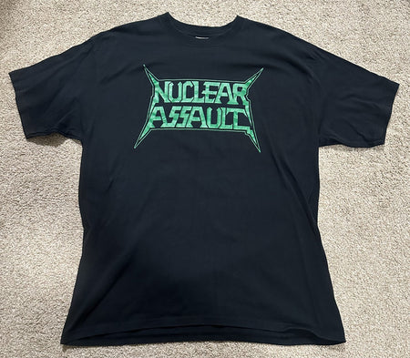 NUCLEAR ASSAULT CONCERT T-SHIRT~2003 TOUR~ORIGINAL~XL~BLACK~ANVIL~EXC COND~VTG