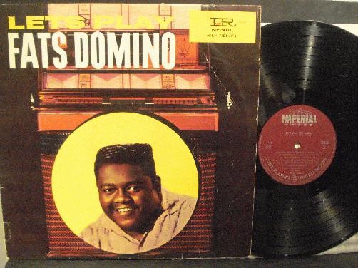 FATS DOMINO LET'S PLAY~ORIG 1959 JAPAN LP~IMPERIAL IMP5021~BOOGIE WOOGIE~STRONG!