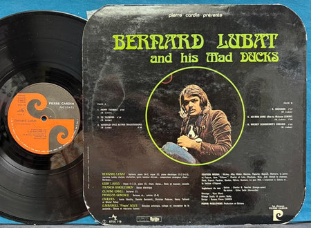 BERNARD LUBAT AND HIS MAD DUCKS~SELF-TITLED~NM ORIG 1971 PROG JAZZ LP~FRANCE