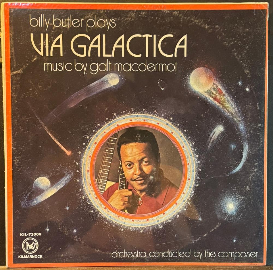 BILLY BUTLER VIA GALACTICA~MUSIC BY GALT MACDERMOT~SEALED 1973 FUNK JAZZ LP