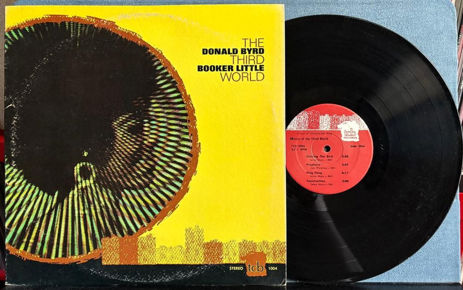 DONALD BYRD AND LITTLE BOOKER THE THIRD WORLD~1970's TCB RECORDS REISSUE LP~JAZZ