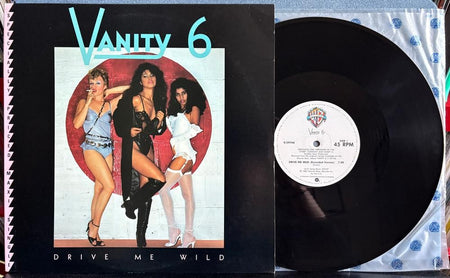 VANITY 6 DRIVE ME WILD~ORIG 1983 WARNER BROS 12-INCH MAXI-SINGLE LP~SYNTH-POP