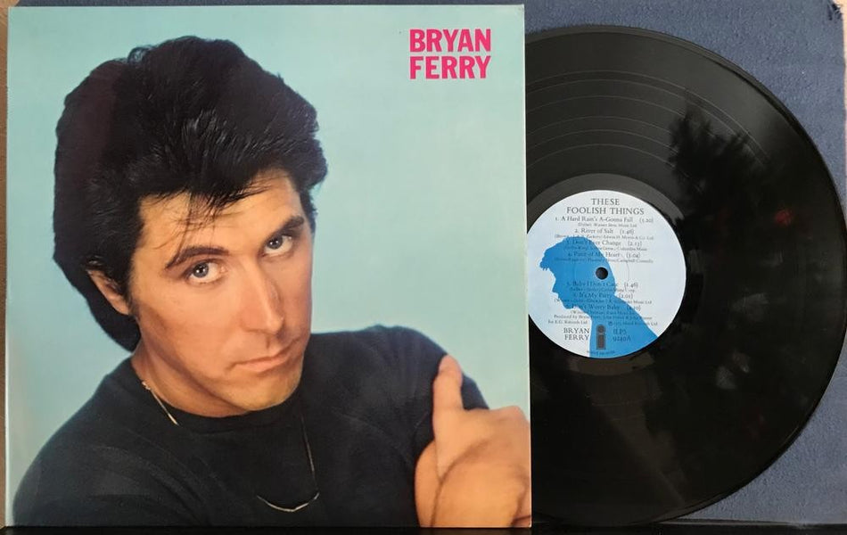 BRYAN FERRY THESE FOOLISH THINGS~NM 1973 ISLAND UK 1st PRESS LP~ROXY MUSIC~GLAM