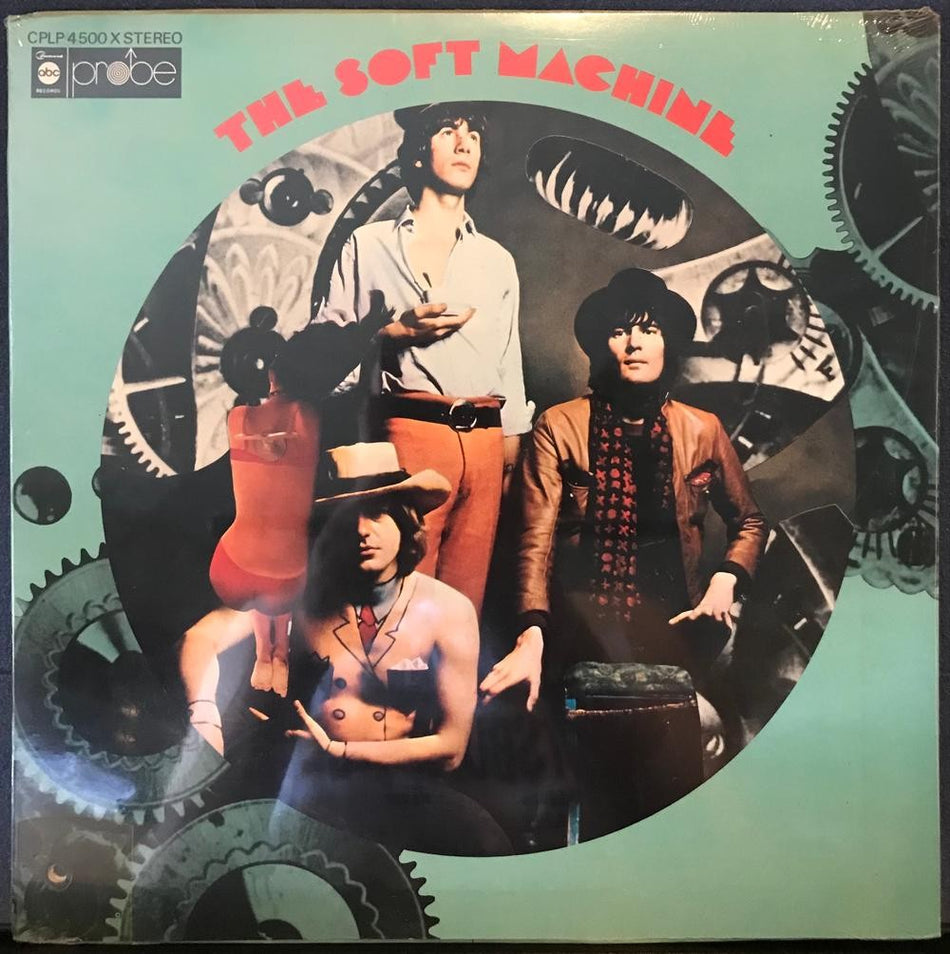 THE SOFT MACHINE~RARE SEALED 1968 SELF-TITLED LP w/CENSORED UNIPAK COVER~PSYCH