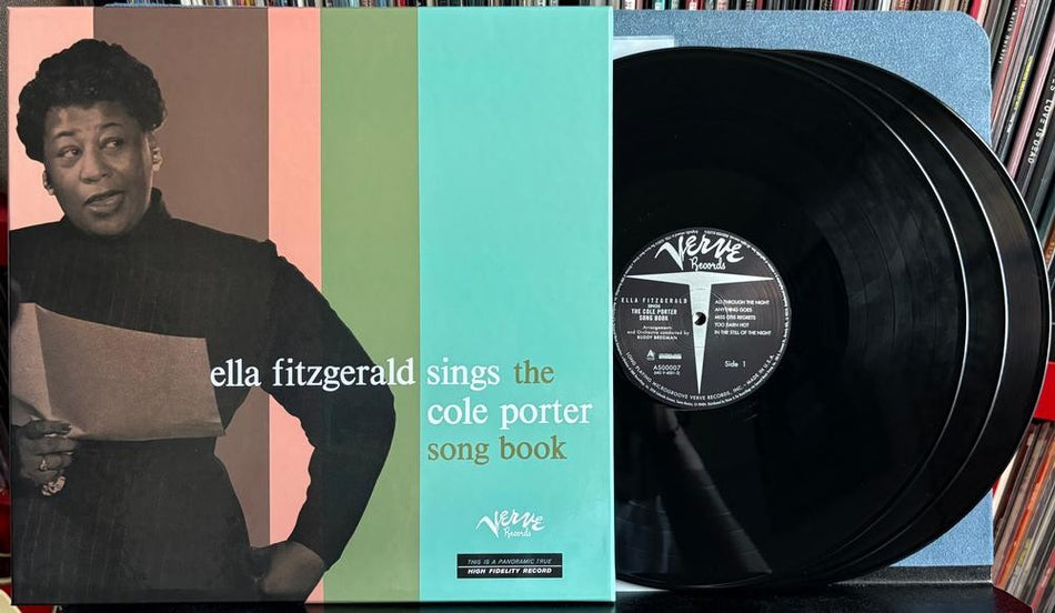 ELLA FITZGERALD SINGS THE COLE PORTER SONG BOOK~RARE 2016 MONO 3LP BOX SET~SWING