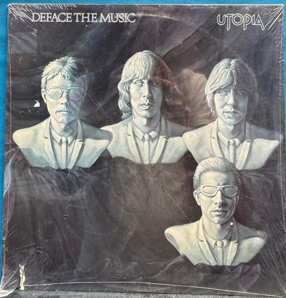 UTOPIA DEFACE THE MUSIC~SEALED ORIG 1980 BEARSVILLE 1ST PRESS~RUNDGREN~PROG ROCK