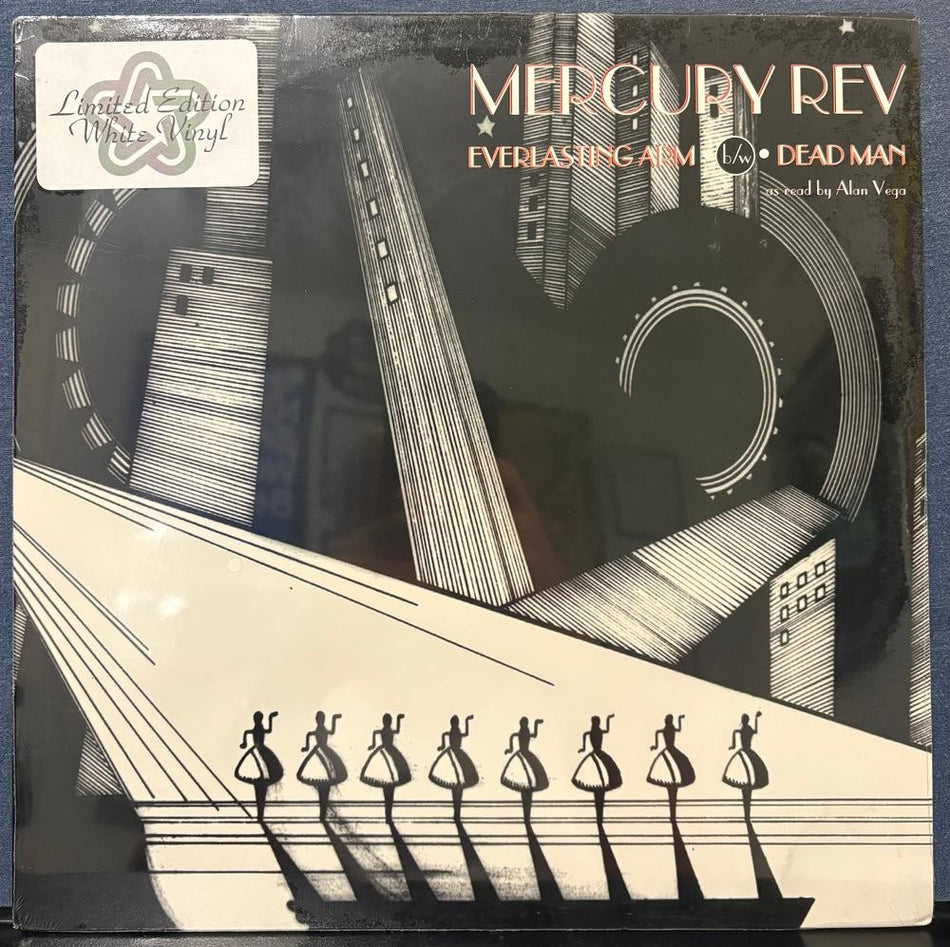 MERCURY REV~EVERLASTING ARM /DEAD MAN~SEALED 1994 LIMITED EDITION WHITE VINYL LP