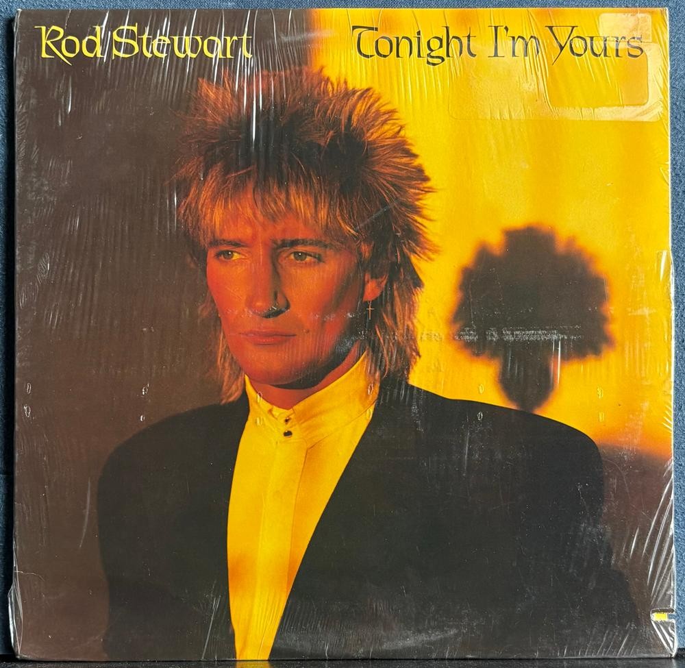ROD STEWART TONIGHT I'M YOURS~SEALED ORIG 1981 WARNER BROS. LP~BSK 3602~POP ROCK