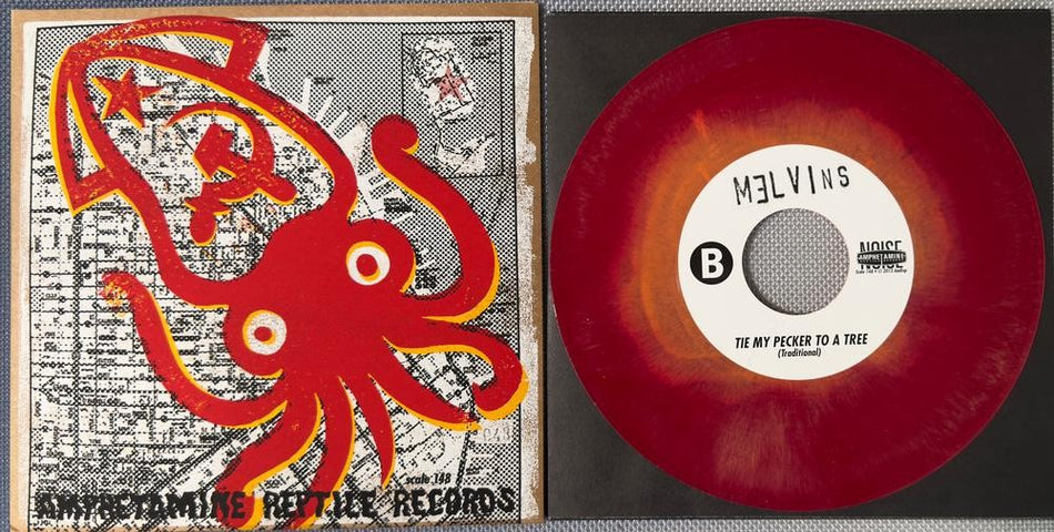 MELVINS I TOLD YOU I WAS CRAZY/ TIE MY PECKER~NM LE RED HAZE 7' PIC SLV SINGLE