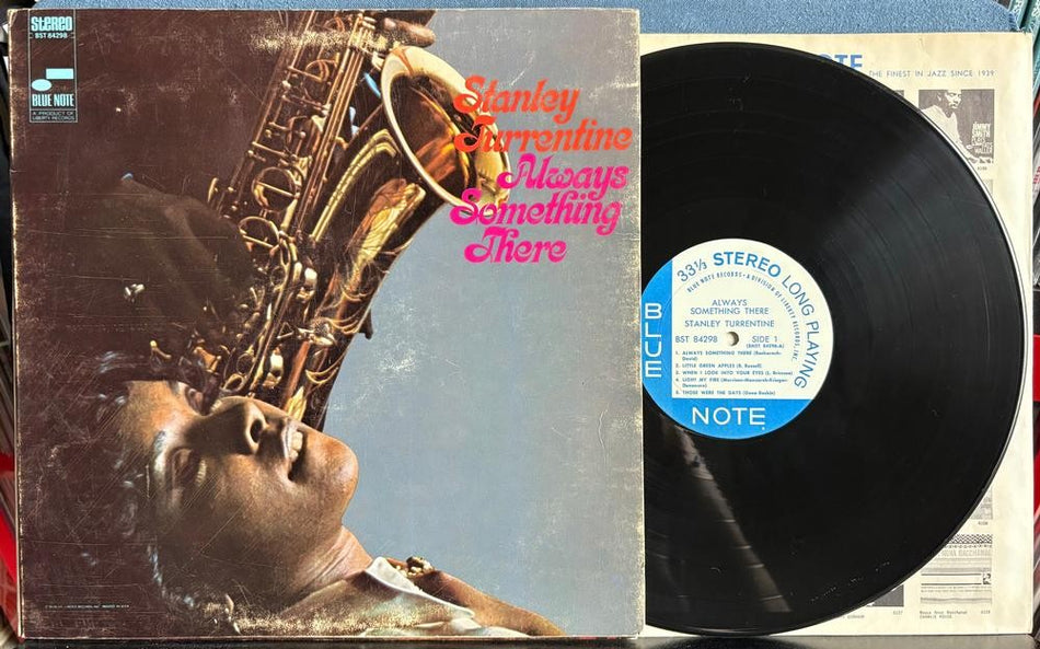 STANLEY TURRENTINE ALWAYS SOMETHING THERE~1968 BLUE NOTE LP~BURRELL~HANCOCK~JAZZ