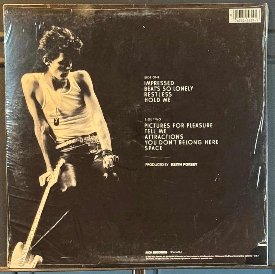 CHARLIE SEXTON PICTURES FOR PLEASURE SEALED ORIG 1985 LP~BEAT'S SO LONELY