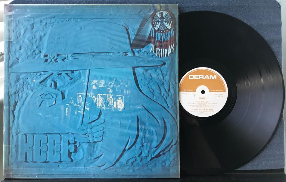 KEEF HARTLEY BAND~LITTLE BIG BAND~NM 1971 DERAM UK G/F FIRST PRESS LP~BLUES ROCK