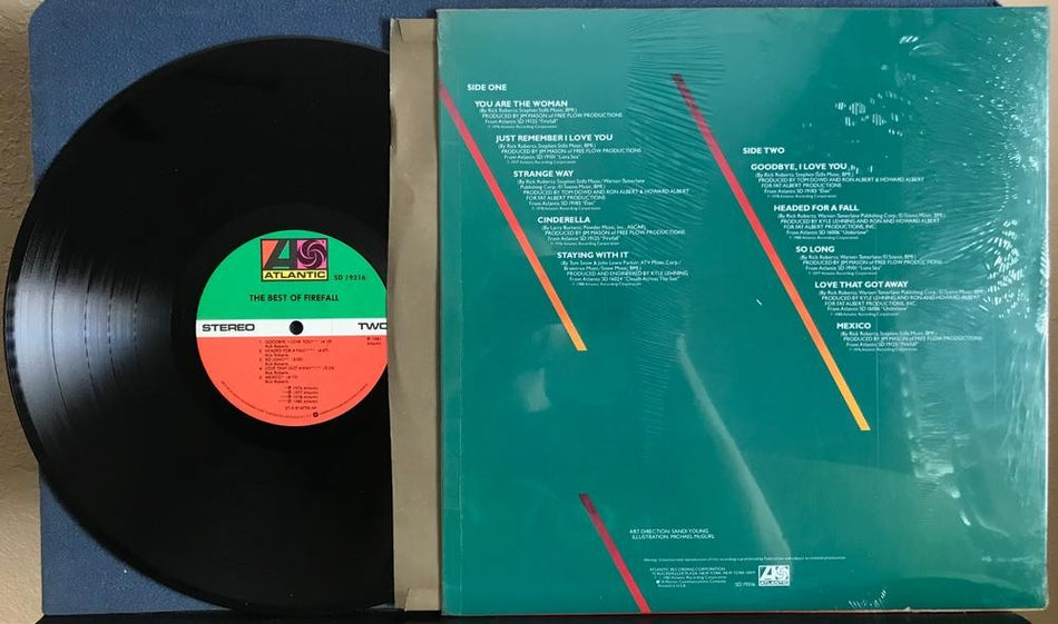 THE BEST OF FIREFALL~1981 ATLANTIC ALLIED 1st PRESS LP~SHRINK~PIROS~COUNTRY ROCK