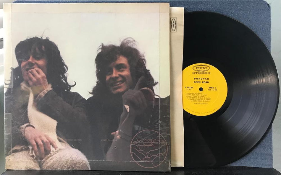 DONOVAN OPEN ROAD~NM- ORIG 1970 EPIC STEREO FIRST PRESS LP~PSYCHEDELIC FOLK ROCK