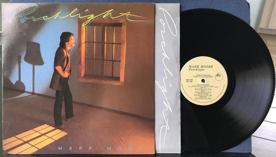 MARK MOORE PORCHLIGHT~NM ORIG 1984 MASTER'S COLLECTION LP w/INNER~XIAN ROCK~AOR