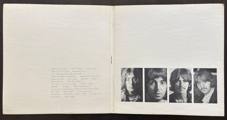 BEATLES WHITE ALBUM~RARE 1968 LP~7 LABEL ERRORS!!~NUMBERED COVER~POSTER~PICTURES