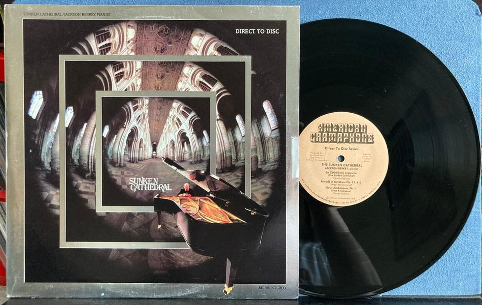 JACKSON BERKEY SUNKEN CATHEDRAL~NM 1978 DIRECT TO DISC AUDIOPHILE LP~CLASSICAL