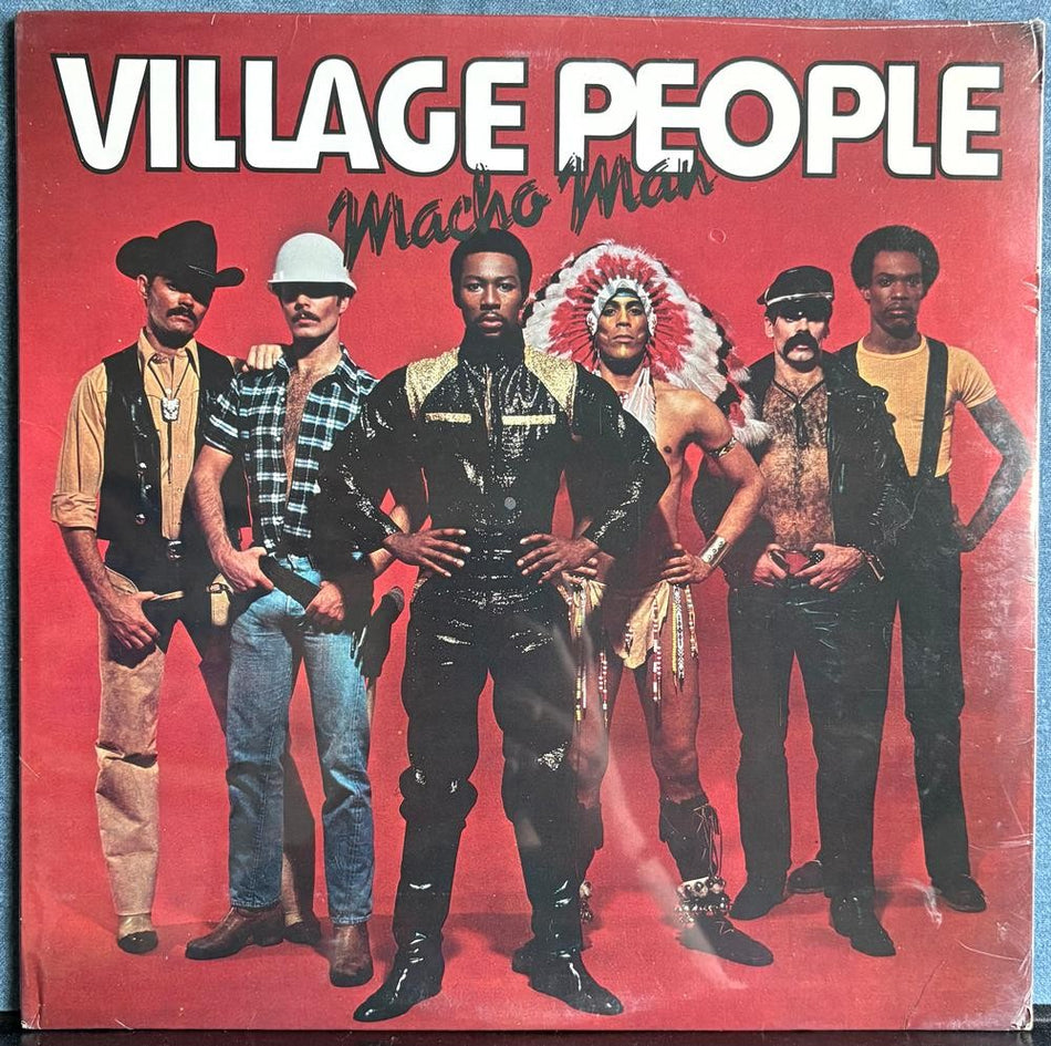 VILLAGE PEOPLE MACHO MAN~SEALED 1978 CASABLANCA CRC CLUB EDITION LP~FUNK~DISCO