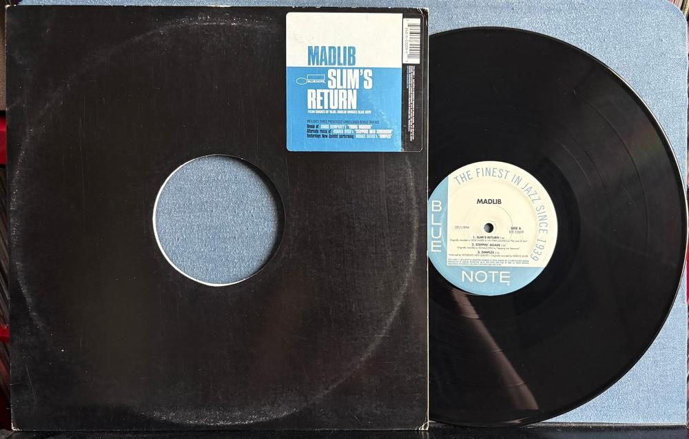 MADLIB SLIM'S RETURN EP~OG 2003 BLUE NOTE 12-INCH LP~HUMPHREY~BYRD~HORACE SILVER