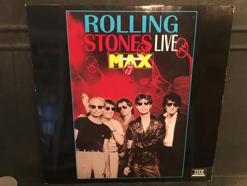 ROLLING STONES LIVE AT THE MAX JAPAN LASER DISC~NM/NM-START ME UP~PAINT IT BLACK