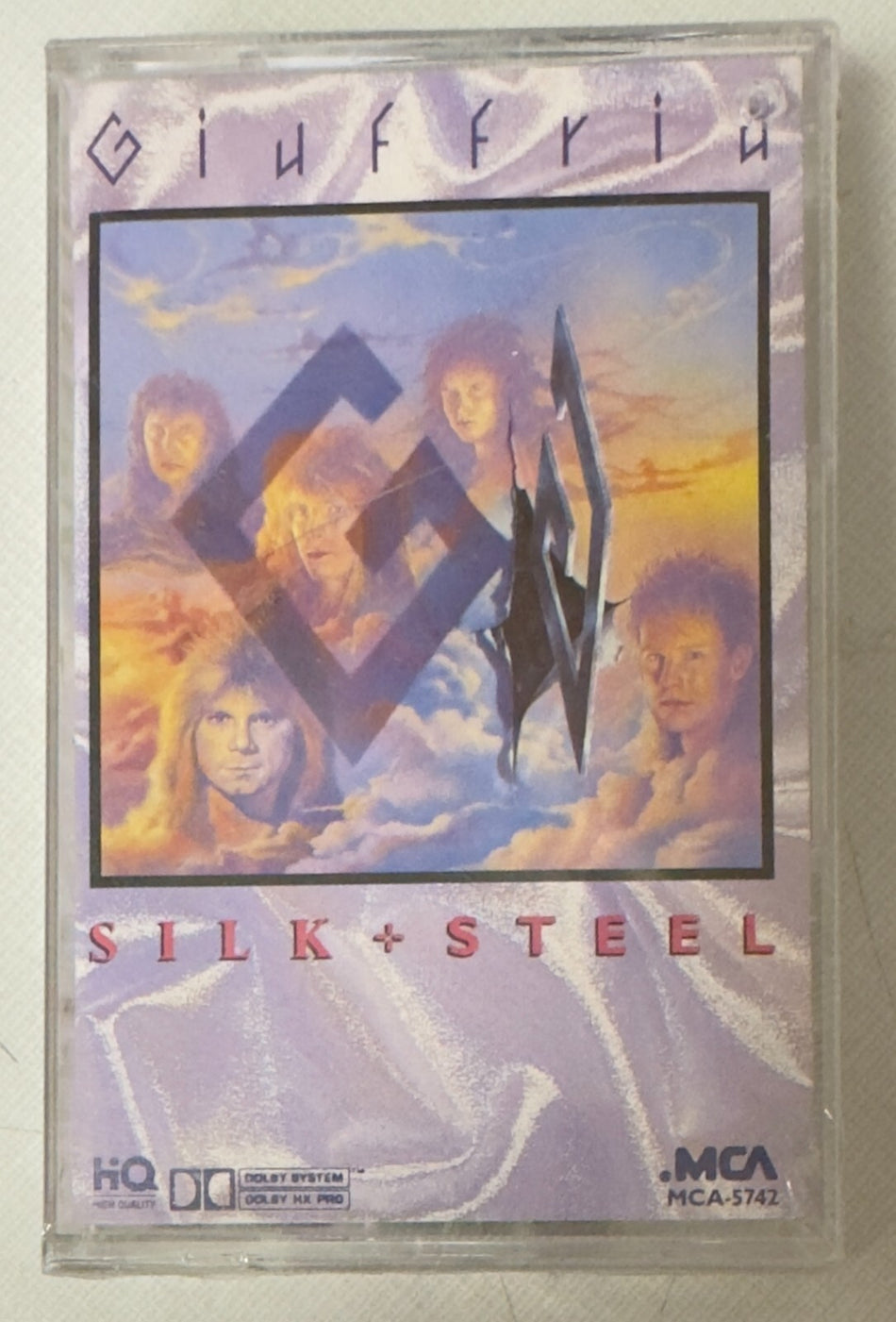 BRAND NEW SEALED CASSETTE~GIUFFRIA SILK + STEEL~1986 DOLBY HX PRO TAPE~HARD ROCK