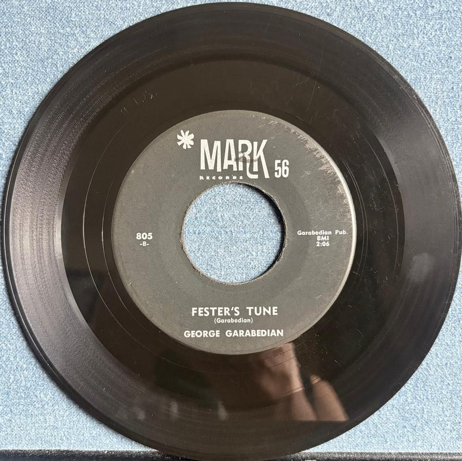 GEORGE GAEABEDIAN~MA FESTER / FESTER'S TUNE~1959 MARK 56 7-INCH 45~ADDAMS FAMILY