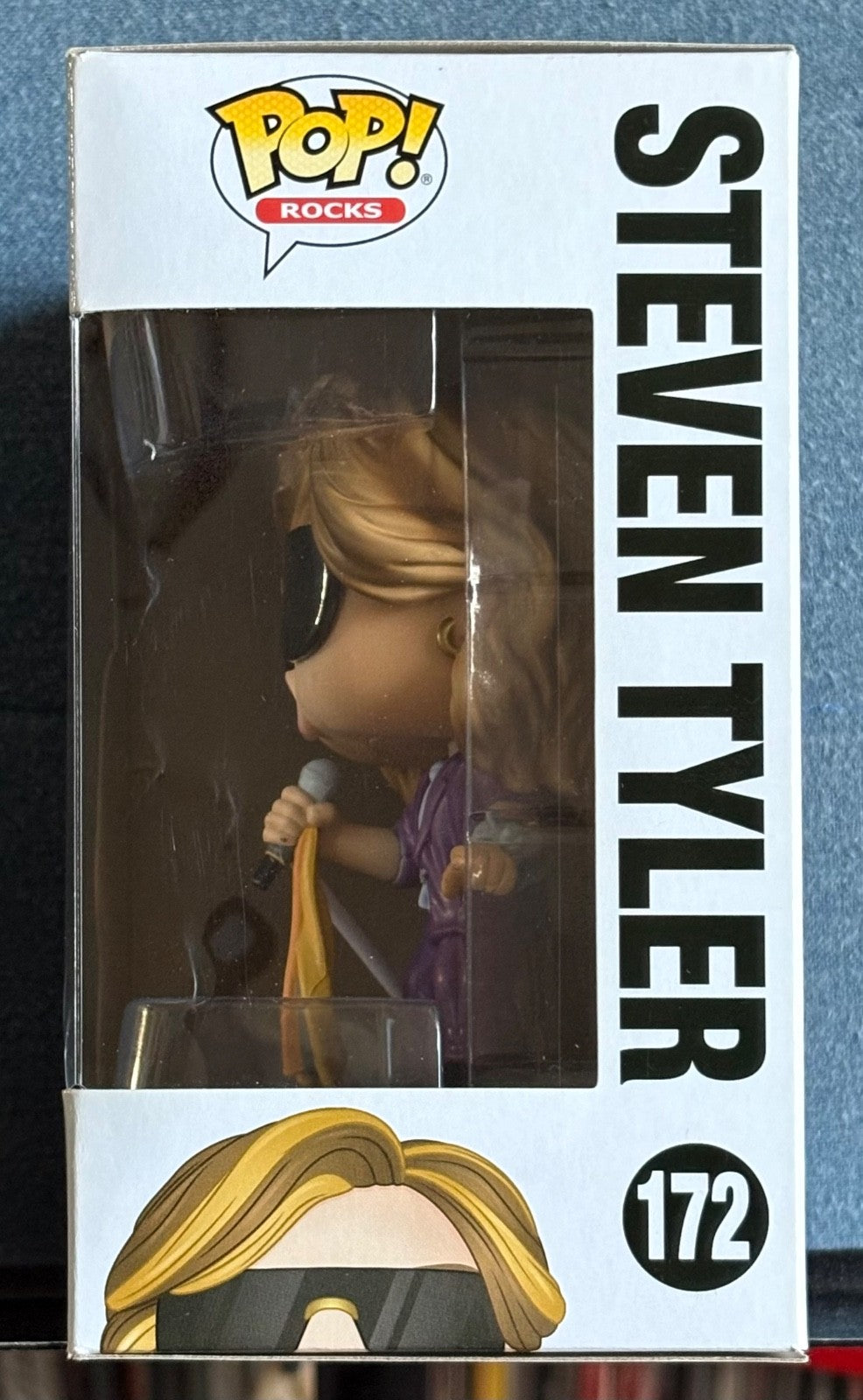 AEROSMITH STEVEN TYLER FUNKO POP! ROCKS #172 w/SOFT PROTECTOR