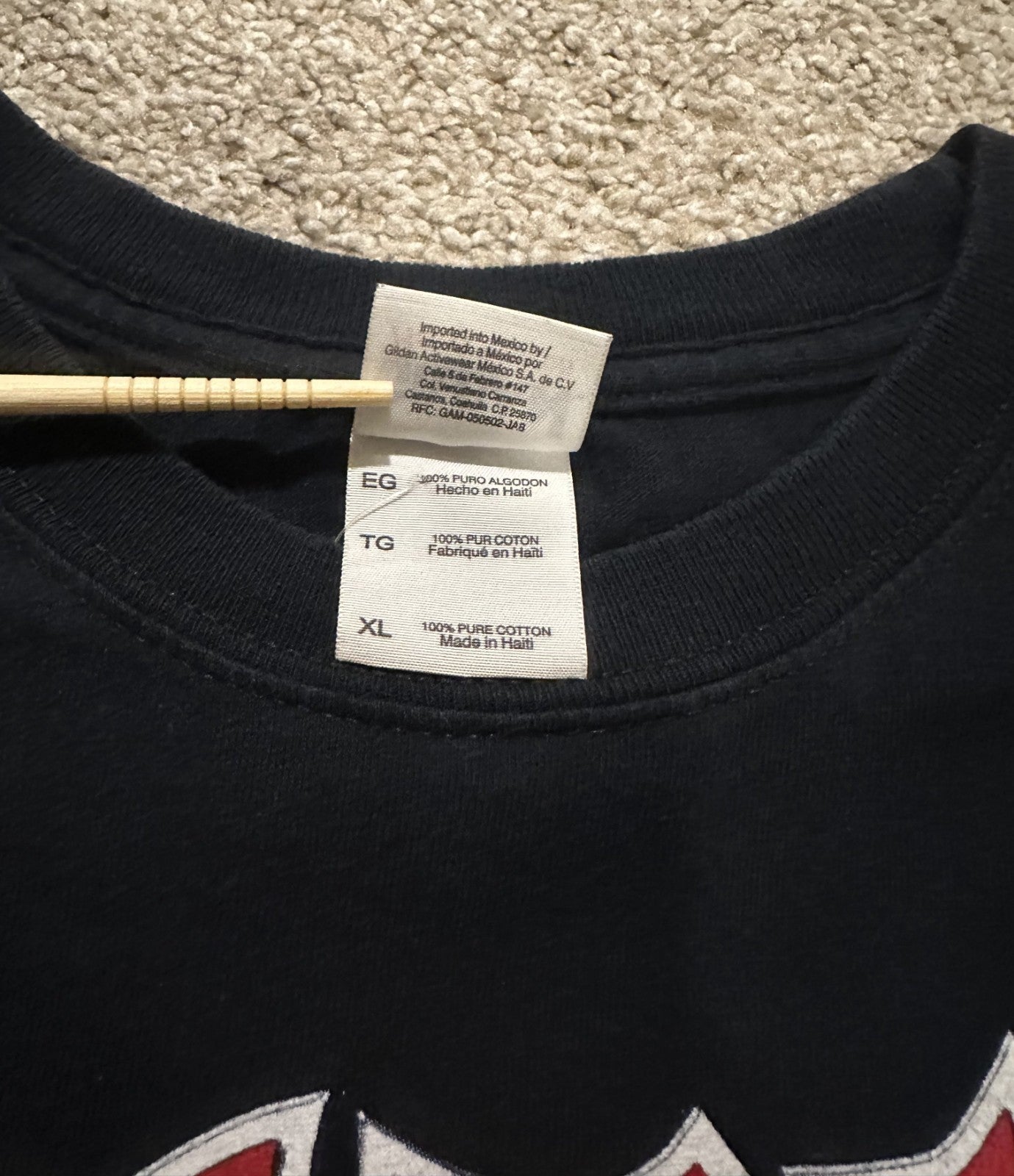 EXODUS CONCERT LONG SLEEVE T-SHIRT~2008 TOUR~THE ATROCITY EXHIBITION~BLACK~XL