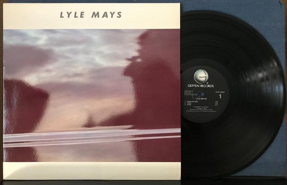 LYLE MAYS 1986 S/T LP~VG++ 1986 GEFFEN QUIEX AUDIOPHILE LP~MASTERDISK~METHENY