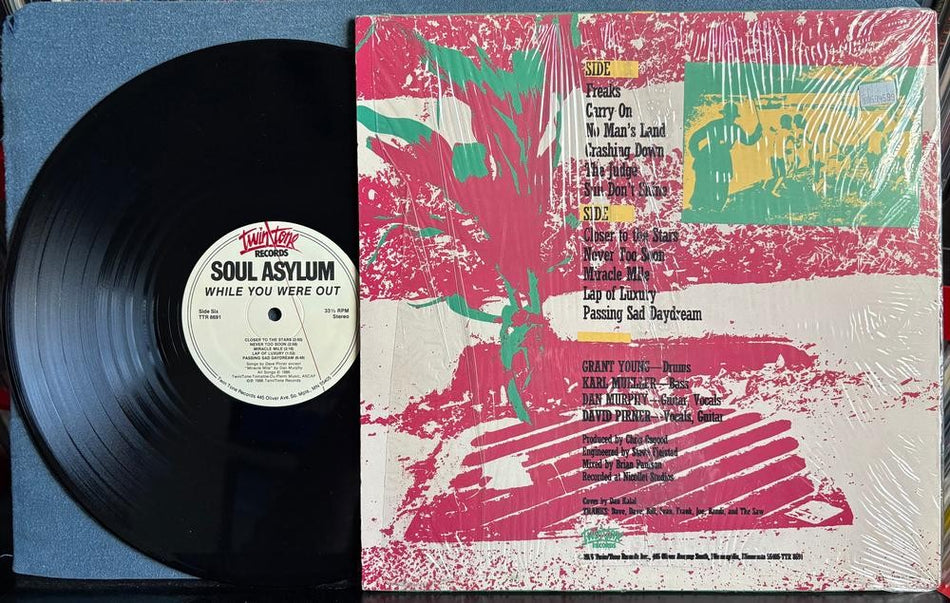 SOUL ASYLUM WHILE YOU WERE OUT~1986 TWIN/TONE QUIEX AUDIOPHILE 1st PRESS~SHRINK