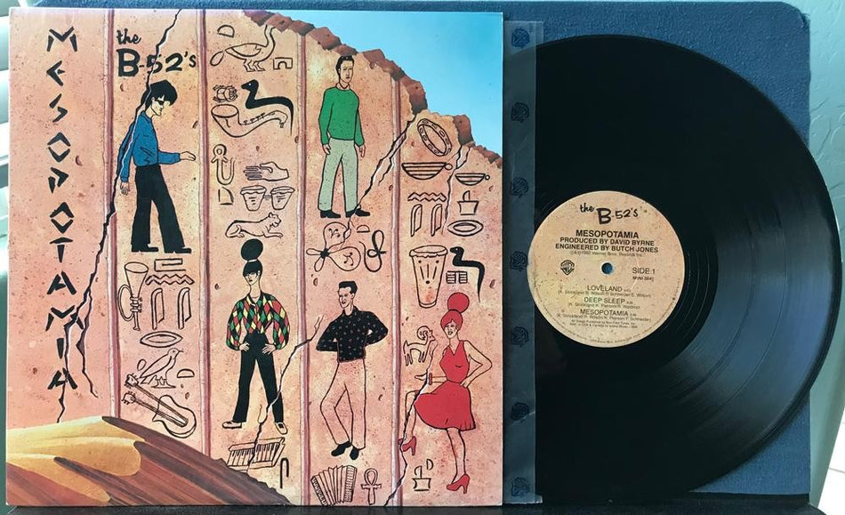 THE B-52's MESOPOTAMIA~1982 WARNER BROS L.A. FIRST PRESS~STERLING~NEW WAVE~SYNTH