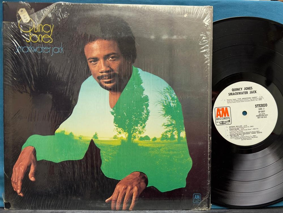 QUINCY JONES SMACKWATER JACK~NM- 1971 LP WHITE LABEL PROMO~SHRINK~MONARCH