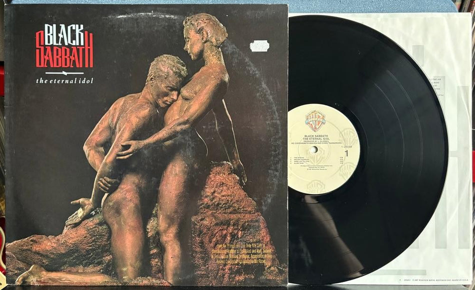 BLACK SABBATH THE ETERNAL IDOL~NM ORIG 1987 GOLD STAMP PROMO COPY LP~INNER~METAL