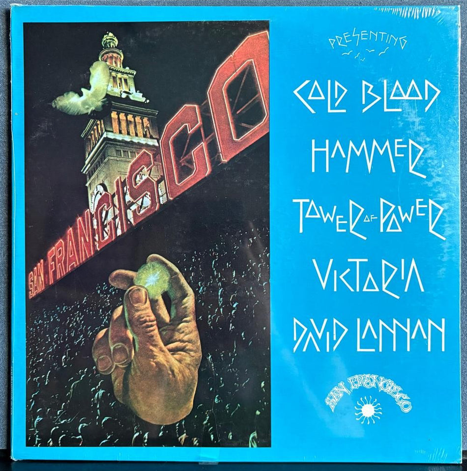 SAN FRANCISCO SAMPLER FALL 1970~SEALED OG 1970 COMP LP~COLD BLOOD~TOWER OF POWER
