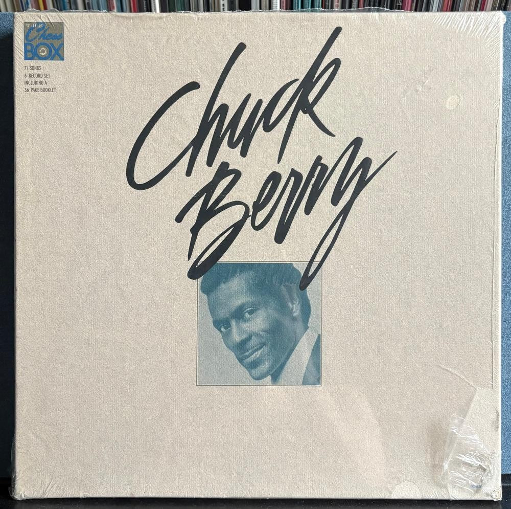 CHUCK BERRY THE CHESS BOX~RARE SEALED OG 1988 6-LP BOX SET~CRC CLUB EDITION~ROCK
