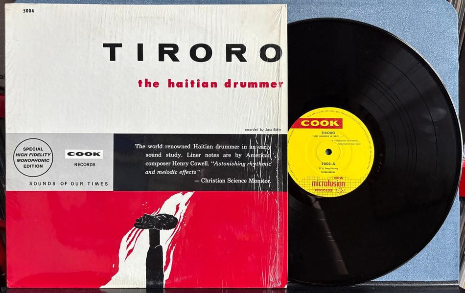 TI RORO THE HAITIAN DRUMMER~TIRORO~ORIG 1956 COOK 5004 LP~SAM ESKIN~BREAKS~BEATS