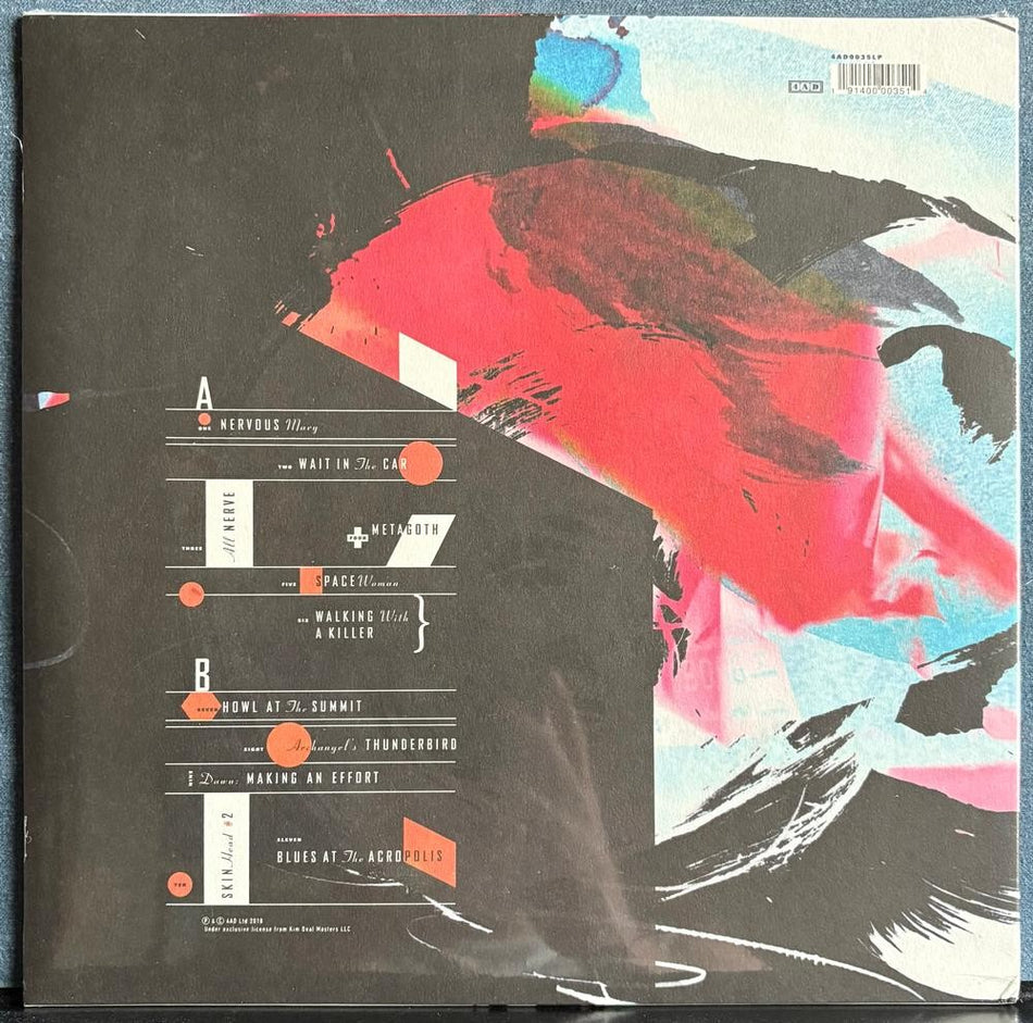 THE BREEDERS ALL NERVE~SEALED 2018 4AD FIRST PRESS LP~4AD0035LP~ALT ROCK~PIXIES