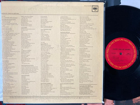 SIMON & GARFUNKEL BOOKENDS~NM- 1970 Reissue~2A/1A MATRIX~RARE GIANT POSTER