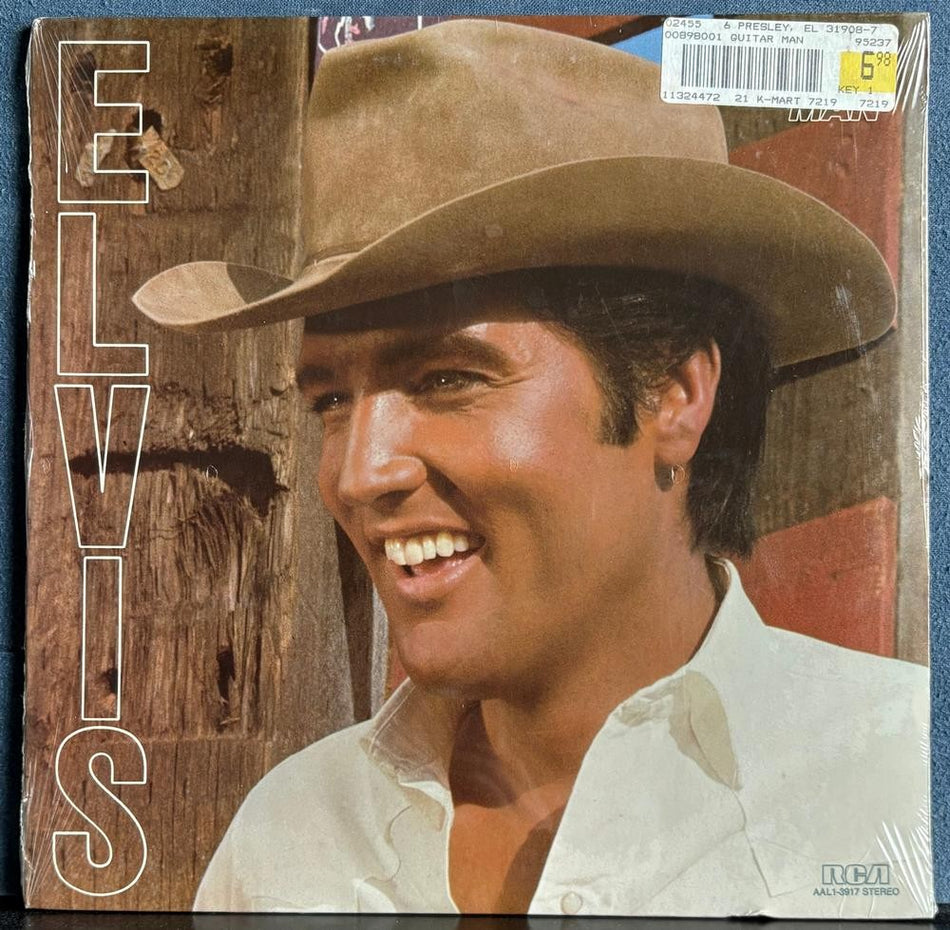 ELVIS PRESLEY GUITAR MAN~SEALED ORIG 1981 RCA VICTOR LP~AAL1-3917~LOVIN' ARMS