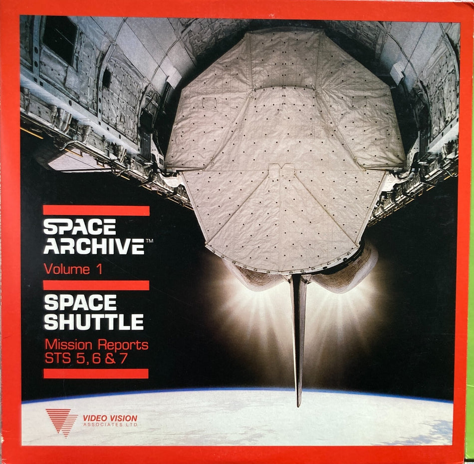 LOT:6 SPACE ARCHIVE SERIES LASER DISCS~VOL 1 2 3 5 6 COL. ED~SHUTTLE~APOLLO~MARS