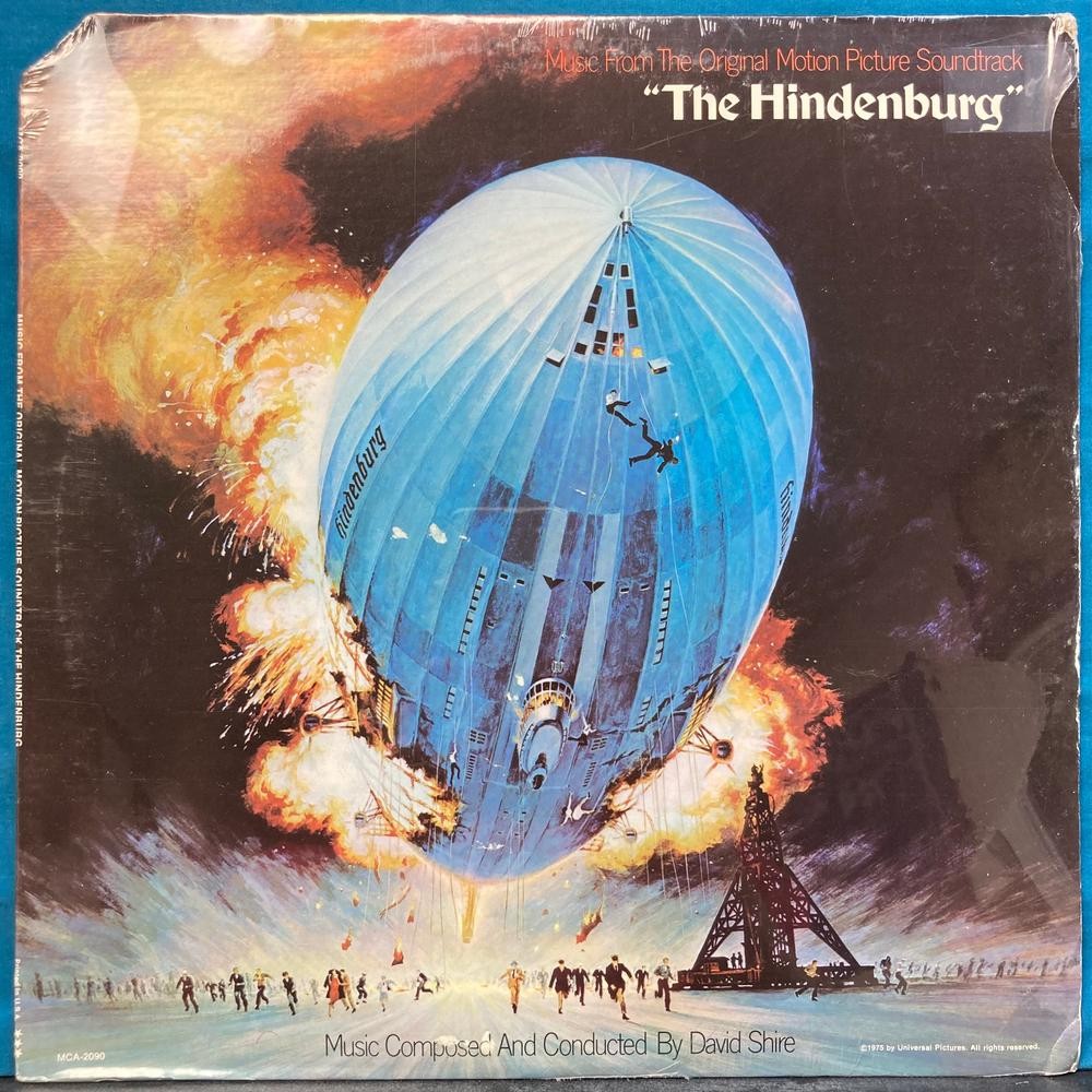 THE HINDENBURG OST SOUNDTRACK~SEALED ORIG 1975 MCA-2090 LP~DAVID SHIRE~CLASSICAL