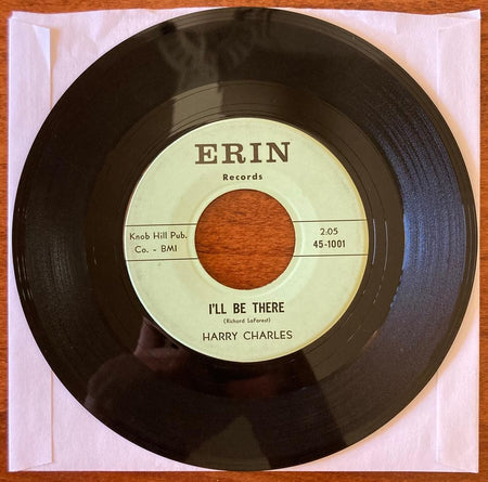 HARRY CHARLES~I WANT THE BEST FOR YOU~SIGNED 1966 7-INCH 45 SNGL~AUTOGRAPHED~POP