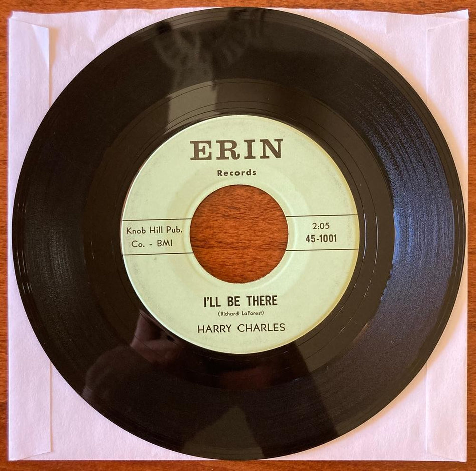 HARRY CHARLES~I WANT THE BEST FOR YOU~SIGNED 1966 7-INCH 45 SNGL~AUTOGRAPHED~POP