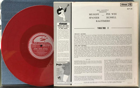 MUGGSY SPANIER PEE WEE RUSSELL RAGTIMERS VOLUME 1~NM- 1962 STINSON RED VINYL RE