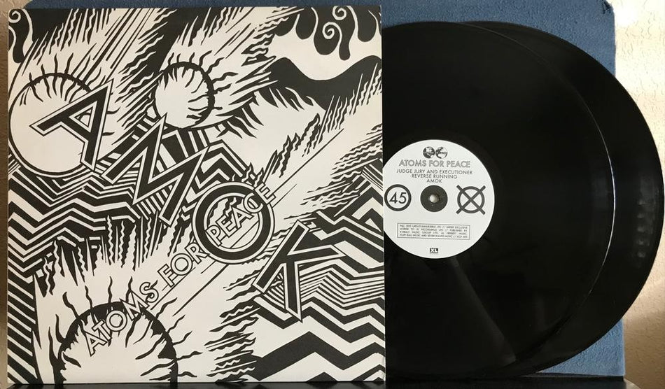 ATOMS FOR PEACE AMOK~NM- 2013 XL RECORDINGS 45RPM 2LP~THOM YORKE~FLEA~INDIE ROCK