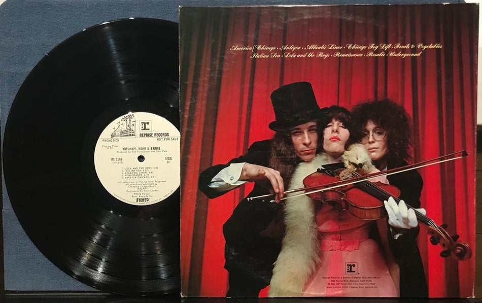 CHUNKY, NOVI AND ERNIE~1974 REPRISE WHITE LABEL PROMO GATEFOLD LP~CALE~SOFT ROCK
