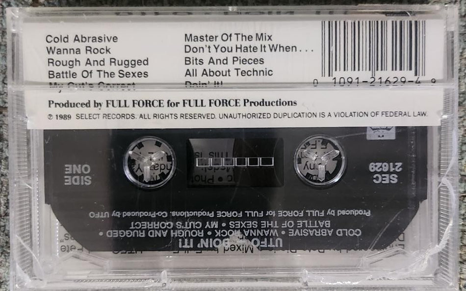 UTFO DOIN' IT~SEALED ORIG CASSETTE~HIP HOP~UNTOUCHABLE FORCE ORGANIZATION~NYC   